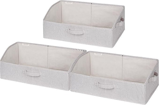 StorageWorks Closet Storage Bins, Trapezoid Organizer Box by StorageWorks