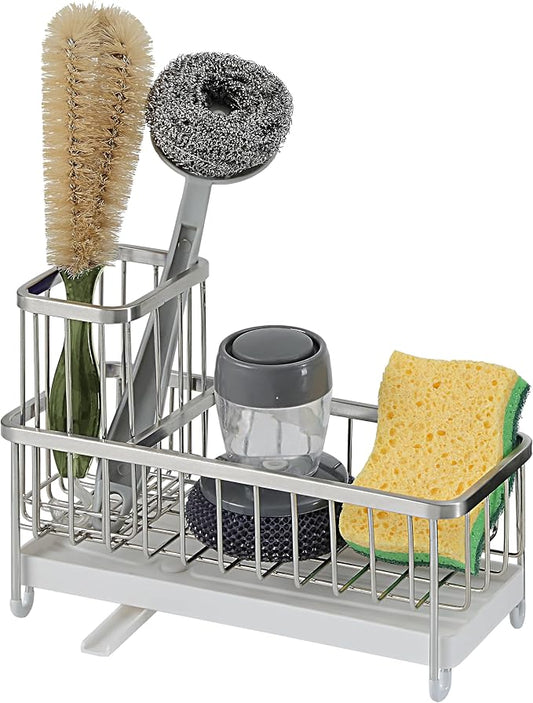 SunnyPoint Never Rust Stainless Utensil, Sink Cleaning Tools Holder by SunnyPoint