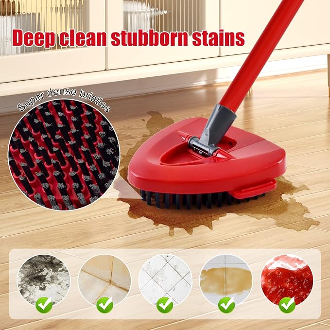 Mop Handle for Ocedar, Scrub Brush and Spin Mop Base Compatible - Image 5