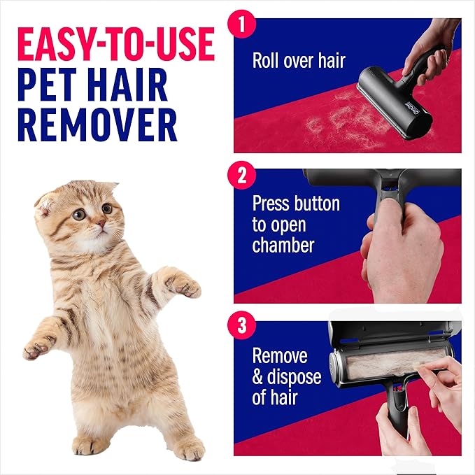 ChomChom Roller Pet Hair Remover and Reusable Lint Roller - Image 3