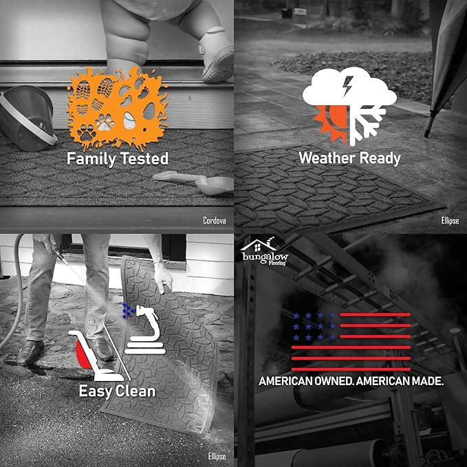 WaterHog Heavy Duty Doorway Mat, Made in USA, Durable & Skid-Resistant Entryway - Image 5