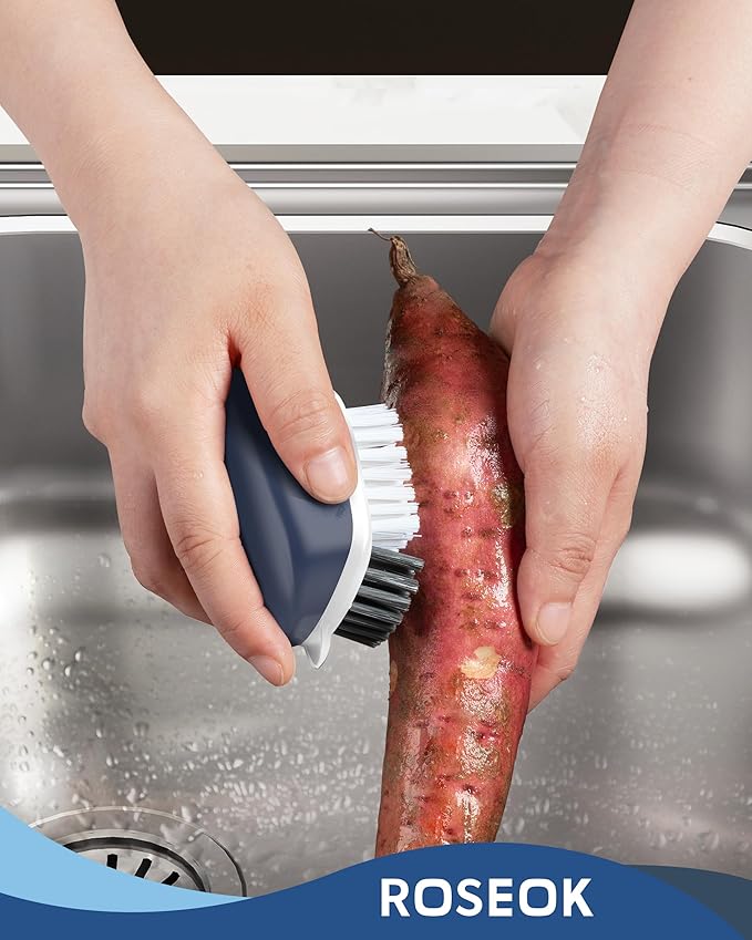 Potato Scrubber and Veggie Brush, Self-Standing Kitchen Brush - Image 9