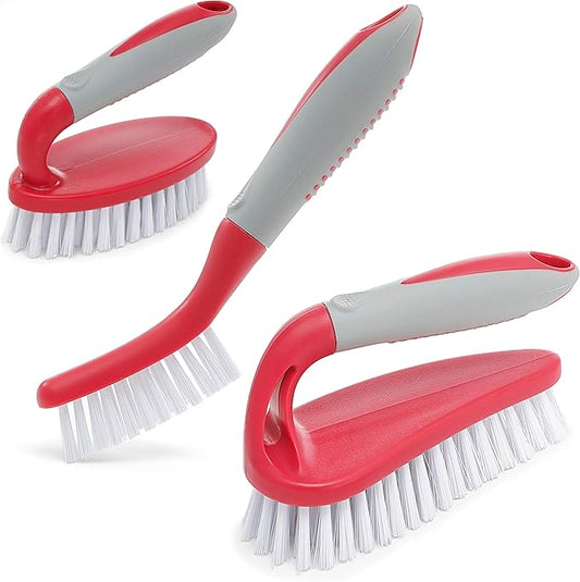 Scrub Brush Set of 3pcs by TrazonProducts