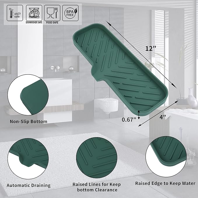 Silicone Bathroom Soap Dishes - Image 2
