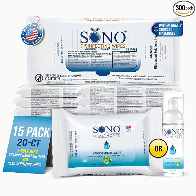 SONO Disinfecting Wipes by SONO