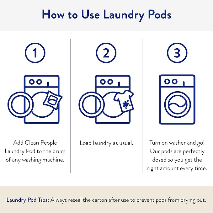 The Clean People Laundry Detergent Pods - Image 4