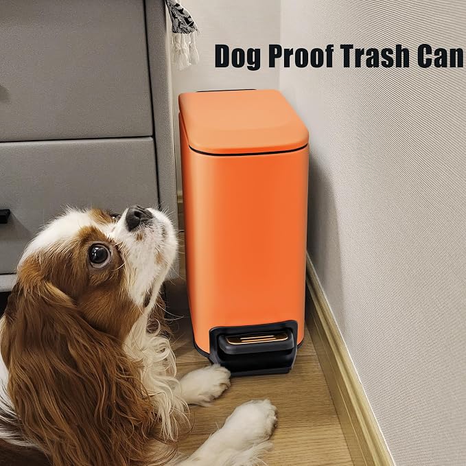 Cesun Small Bathroom Trash Can - Image 7