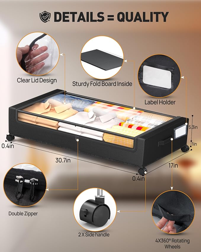 Under Bed Storage, Underbed Storage - Image 5