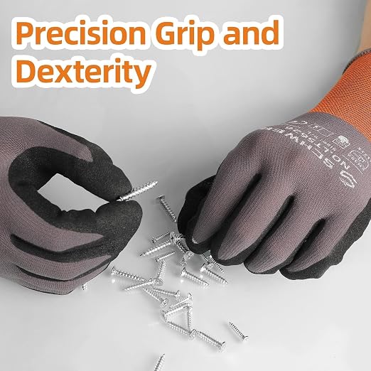 Schwer 6 Pairs Safety Work Gloves - Image 4