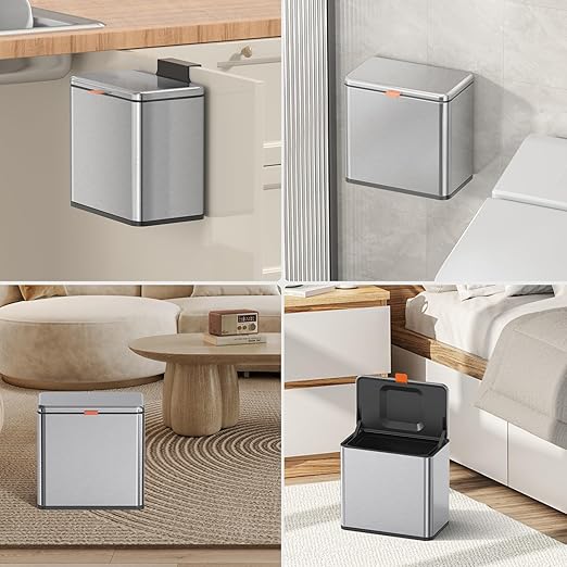 Mbillion Kitchen Compost Bin Hanging Trash Can - Image 6