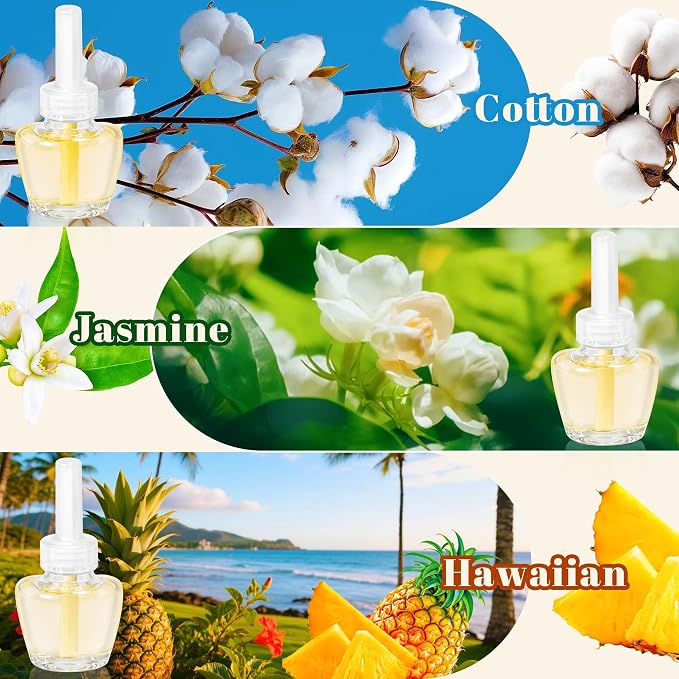 Plug in Air Fresheners Refills, Essential Oil Scented Refill - Image 4