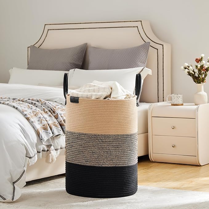 VIPOSCO Tall Laundry Basket, Large Dirty Clothes Hamper - Image 4