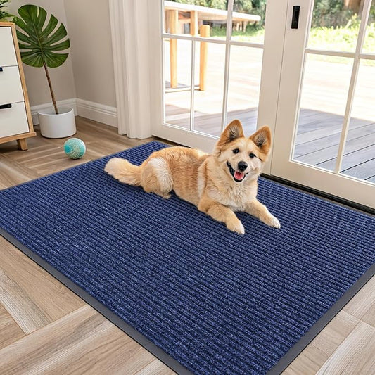 OLANLY Front Door Mat Indoor Outdoor Entrance, Waterproof Heavy Duty Doormat by OLANLY