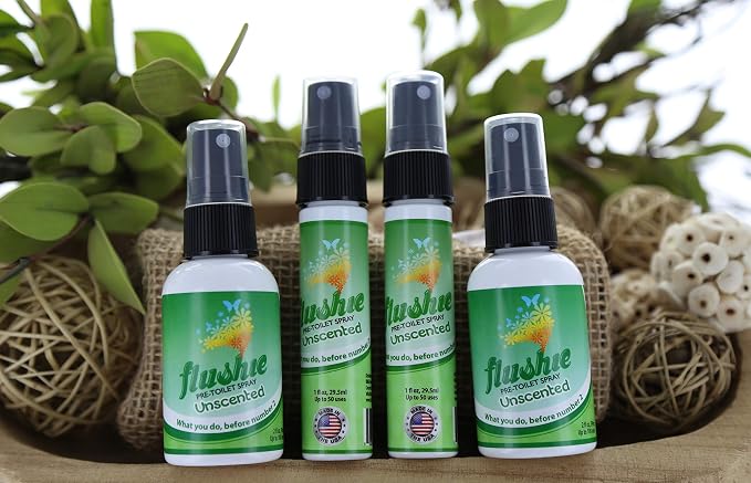 Flushie Pre-Toilet Sprays for Poop Travel Size Toiletries Bathroom Spray for - Image 4