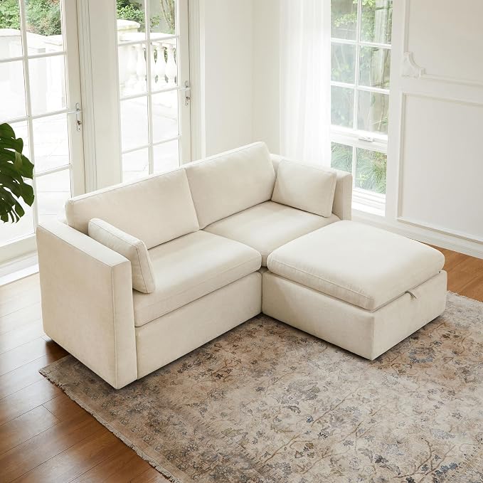 CHITA Modular Sectional Sofa, FSC Certified L Shaped Couch by CHITALIVING