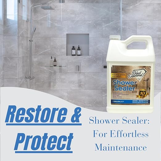 Natural Stone and Grout Penetrating Shower Sealer. Marble, Granite Travertine - Image 6