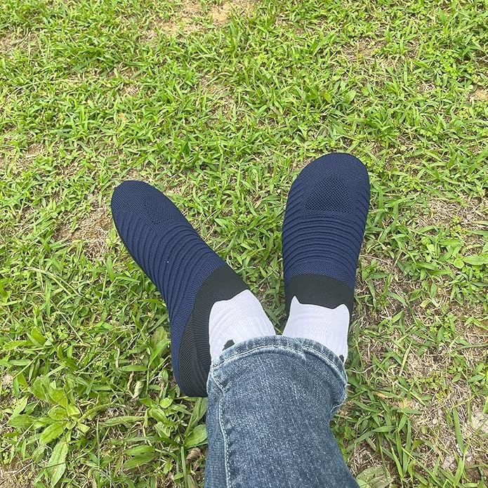 Adult Indoor House Slippers Socks Lightweight Non Slip Grip House Home Shoes - Image 6