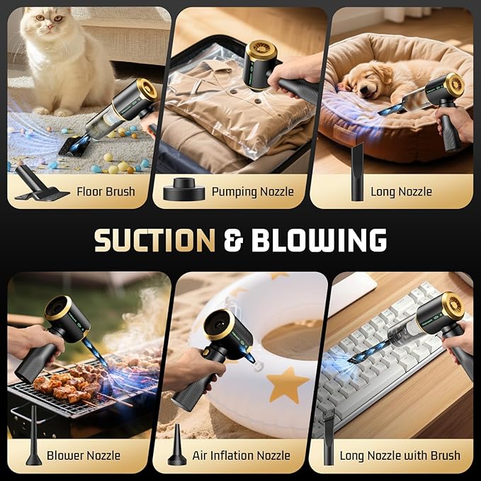 Car Handheld Vacuum Cordless: Car Vacuum Cleaner - Image 6