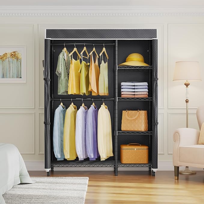 VIPEK V7C Garment Racks with Cover Portable Closets