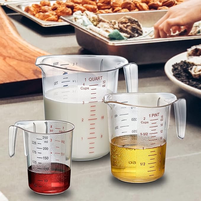 Amazing Abby - Melissa - Plastic Measuring Cups, Food-Grade Measuring Jugs - Image 3