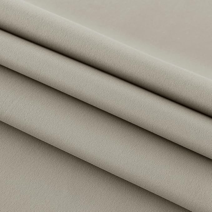 DWCN French Door Curtains – Rod Pocket Thermal Blackout Curtain - Image 5