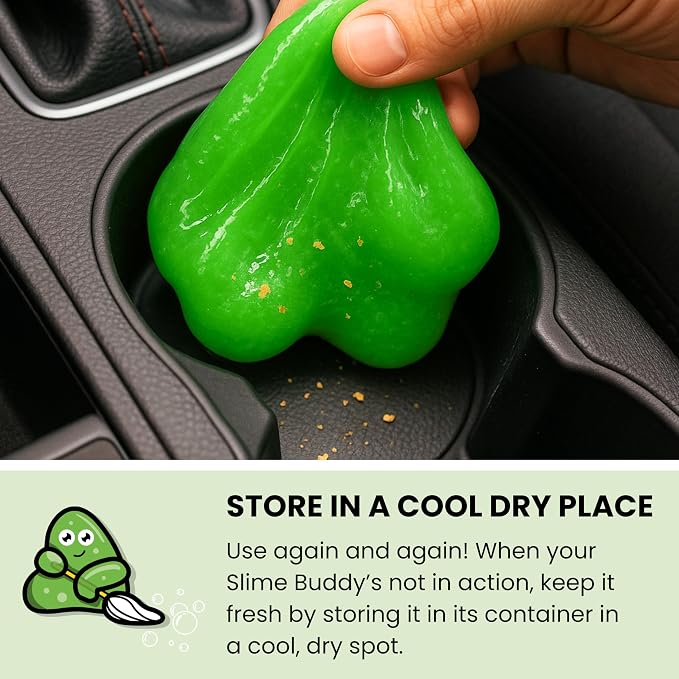 Slime Buddies Car Cleaning Gel Putty - Image 2