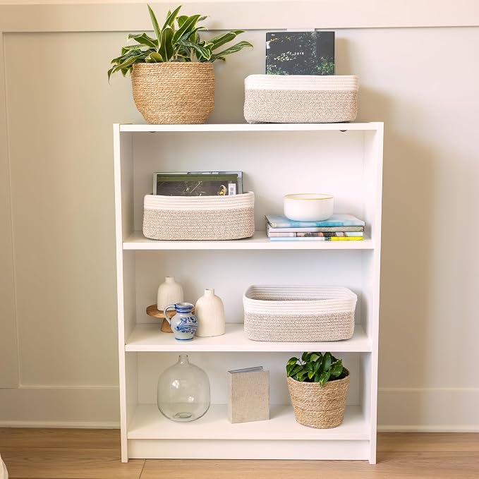 NaturalCozy 13.5”x8.5”x5.5” Storage Baskets - Image 8