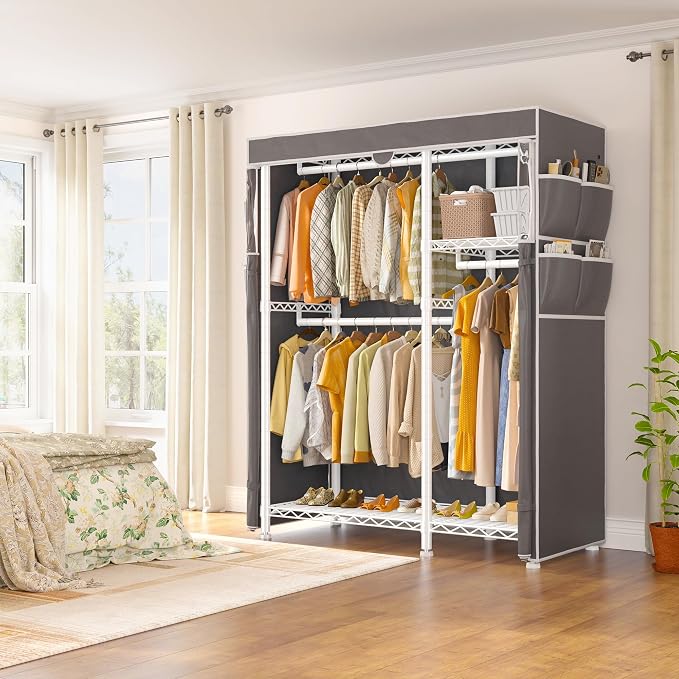 Raybee Clothes Rack with Cover, Clothing Racks - Image 6