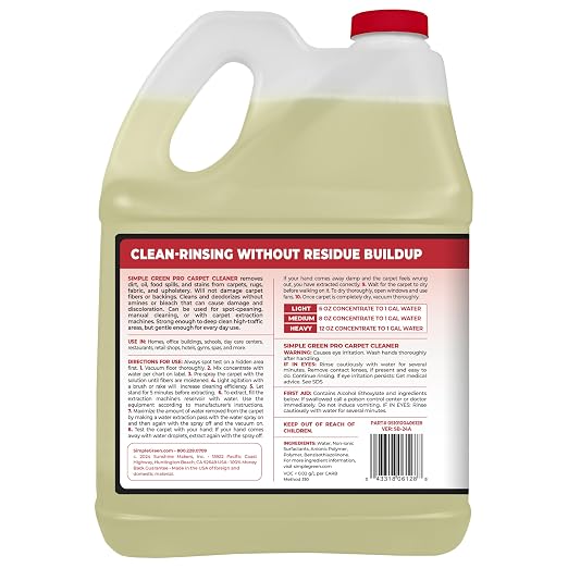 Simple Green Pro Carpet Cleaner 1 Gal - Image 2