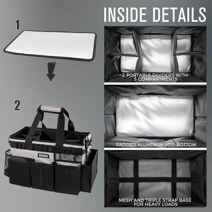 Wearable Cleaning Caddy Bag, Cleaning Caddy Supplies Organizer - Image 4