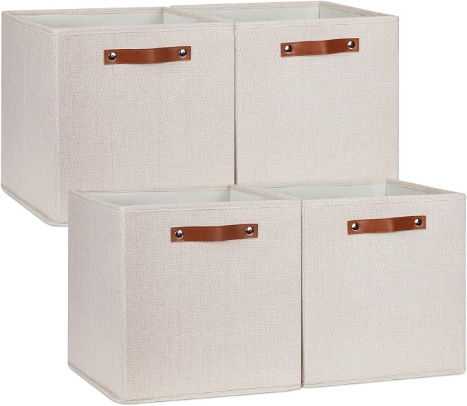 DULLEMELO Storage Baskets for Shelves Closet Storage, Sturdy Home Organization by DULLEMELO