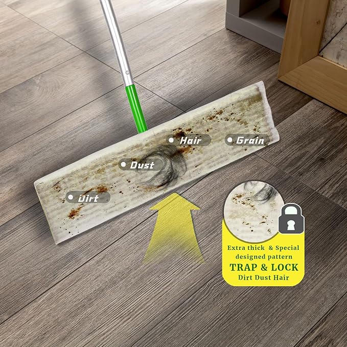 XL Dry Mop Refills 40 Counts Disposable Dusting Cloths Dry Sweeping Refills Dry - Image 2