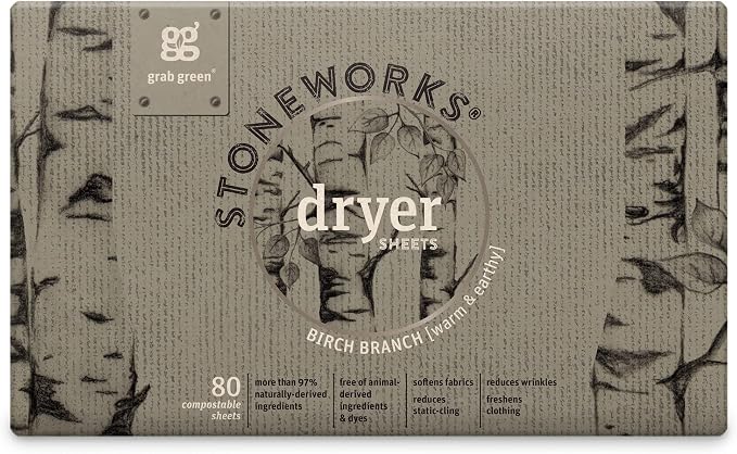 Grab Green Stoneworks Laundry Detergent Pods and Dryer Sheet Bundle, Birch - Image 3