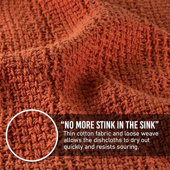 Old Fashion 100% Cotton Dishcloths - Image 2