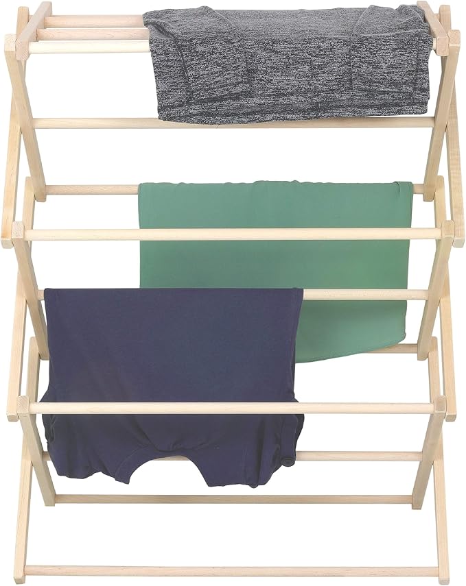 Pennsylvania Woodworks Premium American Maple Clothes Drying Rack - Image 7