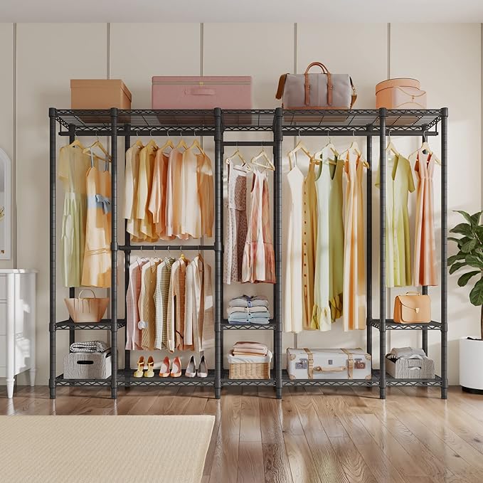 VIPEK V50 Extra Large Portable Closet Rack Bedroom Armoire Freestanding - Image 3