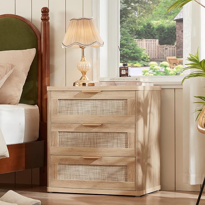 LEYAOYAO Rattan Night Stand - Image 4