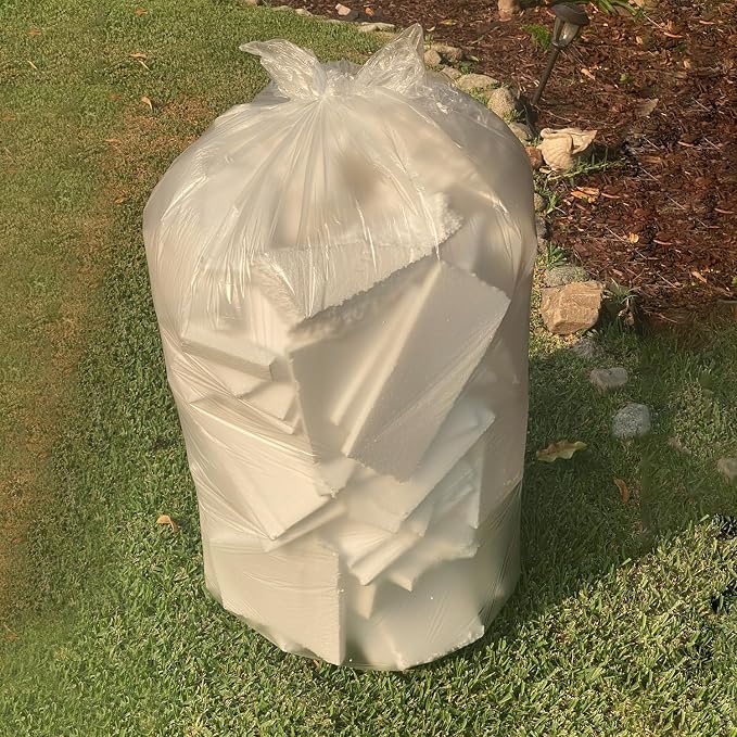 TYPLASTICS 33 Gallon Clear Trash Can Liners - Image 5