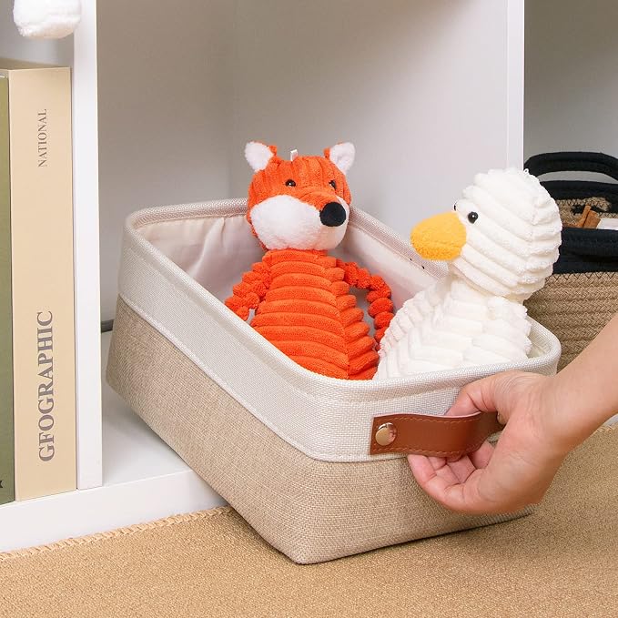 DULLEMELO Small Collapsible Fabric Basket - Image 5