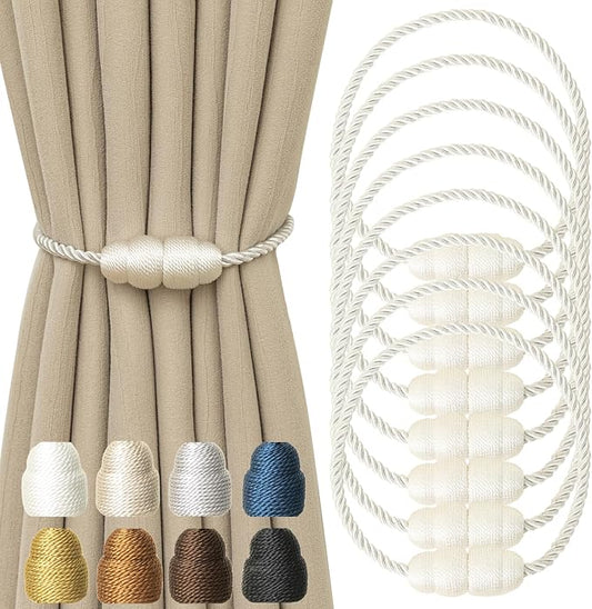 Magnetic Curtain Tiebacks Rope Curtain Tie Backs by CurtainTiebacks