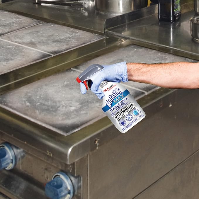 SC Johnson Professional, Fantastik Max Oven & Grill Cleaner Spray, Cleans - Image 2