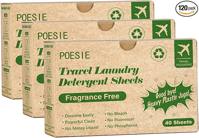 Poesie Laundry Detergent Sheets by Poesie