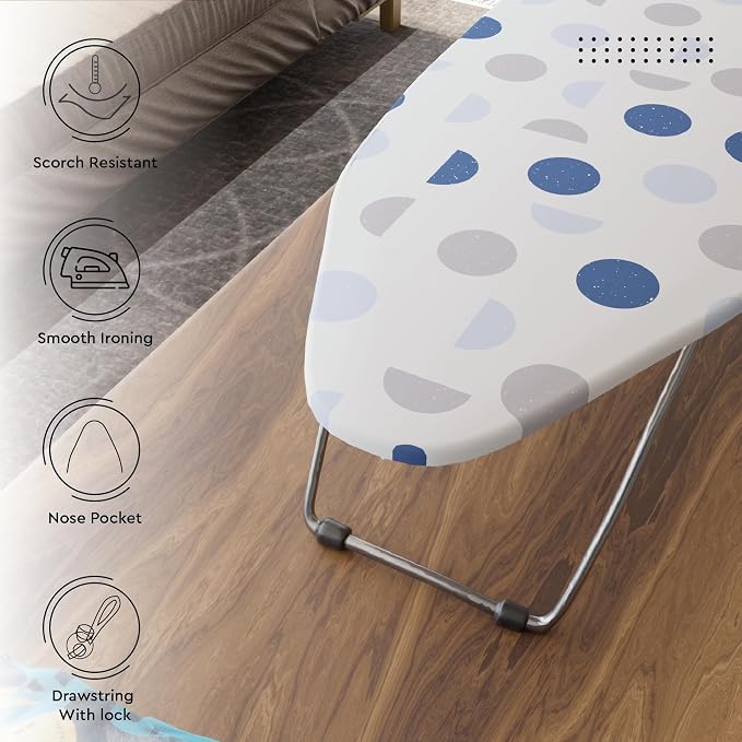 Encasa XO Ironing Board Cover and Pad 28"x12" - Image 7