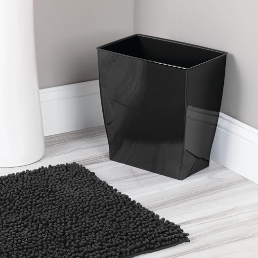 iDesign Small Bathroom Trash Can, Made in USA - Image 5