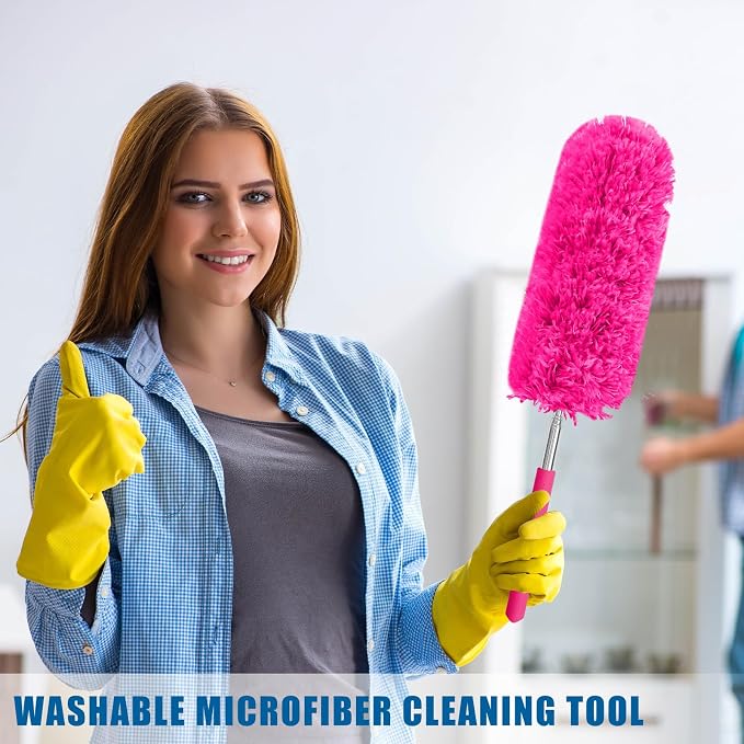 Tanlade 8 Pcs Microfiber Feather Duster - Image 5