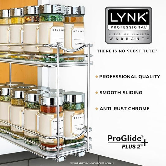 LYNK PROFESSIONAL® Pull Out Spice Rack Organizer - Image 2