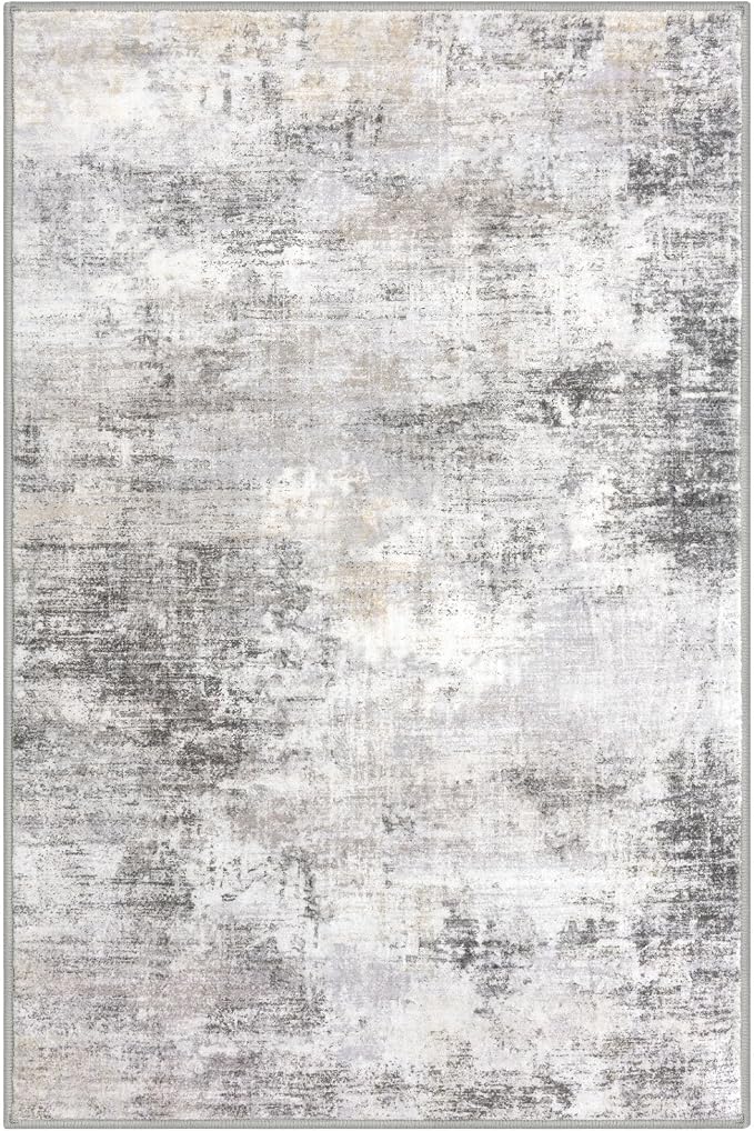 IOHOUZE Small Abstract Area Rug 2x3 Ft Entryway Rugs Washable Door Mat Indoor - Image 9