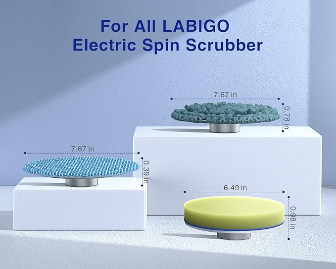 LABIGO Brush Head 5 Pack, Replaceable Brush Heads - Image 4