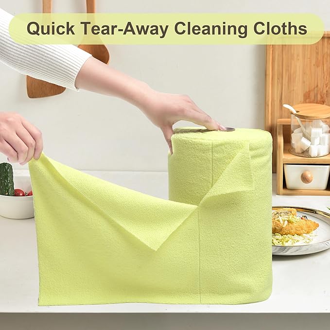 LIVOS Microfiber Cleaning Cloth Roll - Image 2