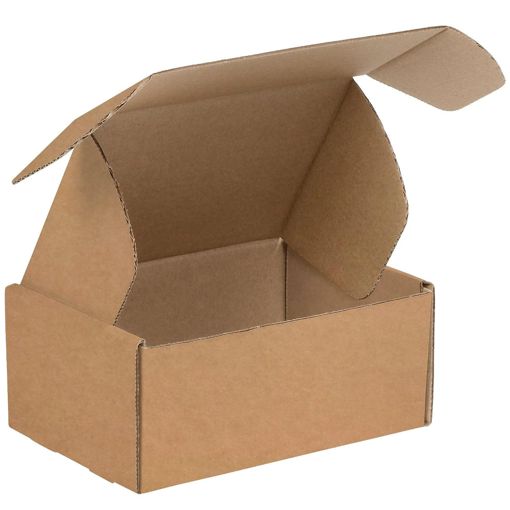 BOX USA Kraft Deluxe Literature Corrugated Cardboard Mailing Boxes, 9" x...
